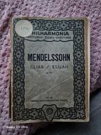 Mendelssohn - Elias/Elijah, op. 70, Muziek en Instrumenten, Bladmuziek, Ophalen of Verzenden, Gebruikt, Overige soorten, Klassiek