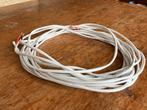 QNECTED Speaker Cable 13 AWG 2 core stranded OFC wit 950cm, Ophalen of Verzenden, Gebruikt, 5 tot 10 meter, Luidsprekerkabel