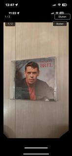 Jacques Brel 2-cd - jacques Brel(TOP!achterkantje ontbreekt, Ophalen of Verzenden, Gebruikt