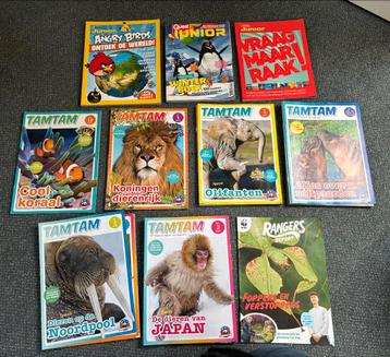 Tijdschriftenpakket Junior: Nat. Geo, Quest, Tamtam beschikbaar voor biedingen