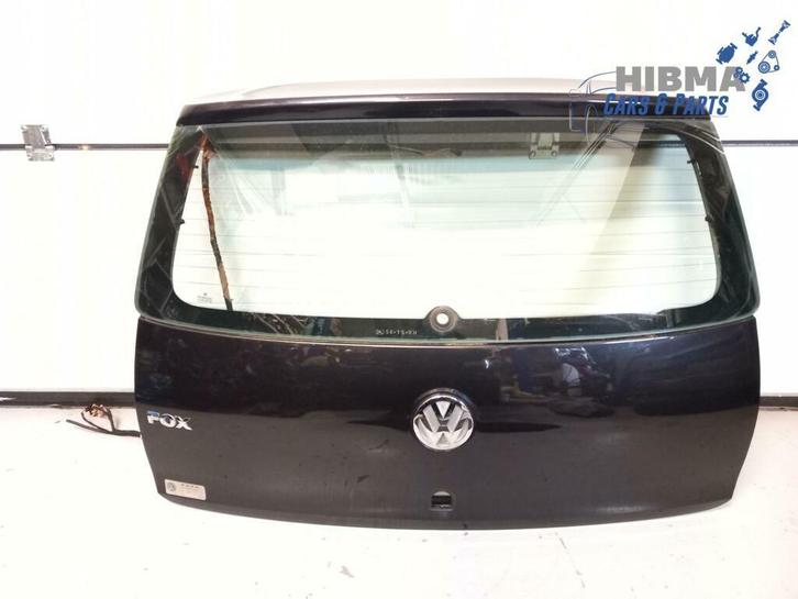 Volkswagen Fox Achterklep LC9Z Zwart 5Z6827025D 2005 - 2011, Auto-onderdelen, Carrosserie en Plaatwerk, Achterklep, Gebruikt, Ophalen of Verzenden