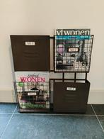 Tijdschriften houder metaal, Ophalen of Verzenden, Zo goed als nieuw