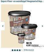 sopro voeg lichtbeige 2x 5 kg !, Doe-het-zelf en Verbouw, Ophalen of Verzenden, Nieuw
