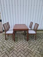 IKEA EKEDALEN Eettafel + 4 Stoelen | Uitschuifbaar | 120–180, Ophalen, 4 zitplaatsen, Gebruikt, Generic