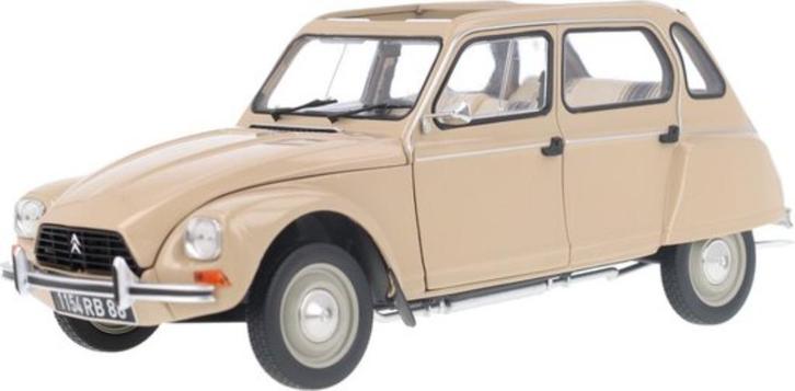 Citroen Dyane 1983 Colorado Beige Schaal 1/18 Norev 181617, Hobby en Vrije tijd, Modelauto's | 1:18, Nieuw, Auto, Norev, Ophalen of Verzenden