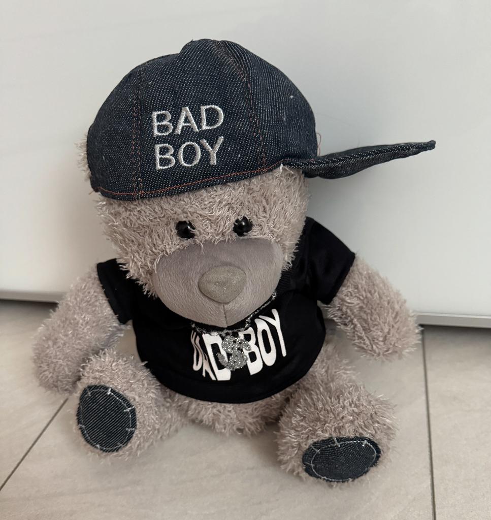 BAD BOY beertjes knuffel, Ophalen of Verzenden, Nieuw, Beer