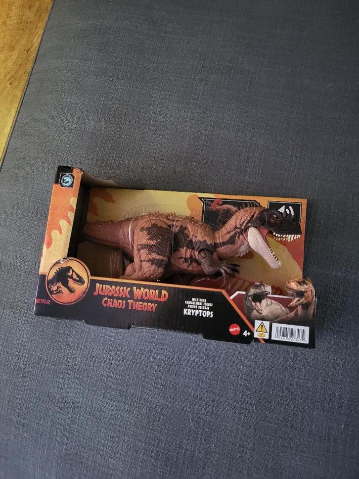 Jurassic World Wild Roar Kryptops, Kinderen en Baby's, Speelgoed | Actiefiguren, Nieuw, Ophalen of Verzenden