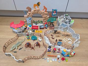 Playmobil 6634 grote dierentuin met extra sets / dieren beschikbaar voor biedingen