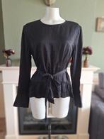 Sandro prachtige stijlvolle zwarte top mt 3 M 38 gratis verz, Kleding | Dames, Tops, Maat 38/40 (M), Verzenden, Zwart, Sandro