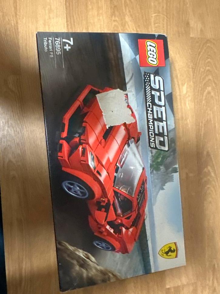 Lego 76895 ferrari f8 tributo nieuw, Kinderen en Baby's, Speelgoed | Duplo en Lego, Nieuw, Lego, Complete set, Ophalen of Verzenden