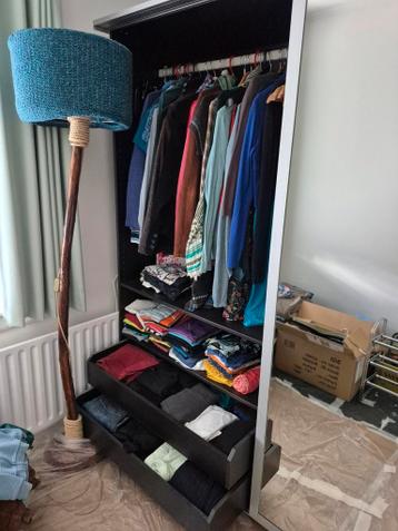 IGS: IKEA Pax kast 200x201x66cm met spiegel schuifdeuren - afbeelding 5