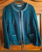 Donkerblauw tricot vest jasje van Sommermann 50-52, Kleding | Dames, Nieuw, Jasje of Colbert, Verzenden, Sommermann
