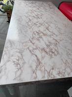 Eettafel wit 190x90cm, Ophalen, Gebruikt, 50 tot 100 cm, Rechthoekig