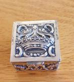 Zilveren pillendoosje, Ophalen of Verzenden, Zilver