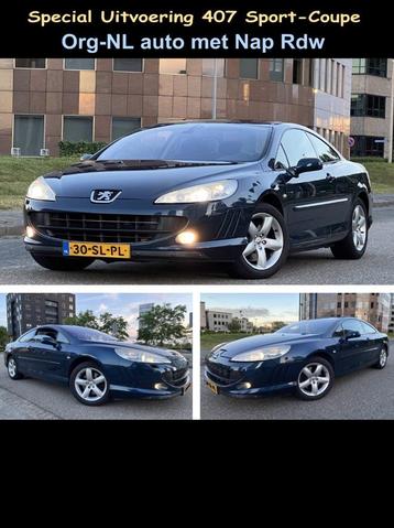 Blue-Line Sport Coupe 407 2.2i 16V M'2007 Airco Nap Inr Mog beschikbaar voor biedingen