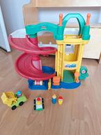 Fisher price garage met auto's en poppetjes, Kinderen en Baby's, Speelgoed | Fisher-Price, Ophalen, Gebruikt, Speelset