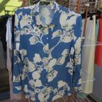 Blouse blauw bloemenprint van Laack mt 44, Blauw, Van Laack, Maat 42/44 (L), Ophalen of Verzenden