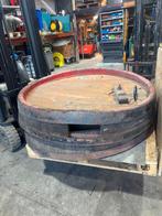 Eiken Wijnvat Deksel - Decoratief, Tuin en Terras, Regentonnen, 150 liter of meer, Ophalen, Gebruikt, Hout