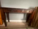 Sidetable zware kwaliteit met twee laden, Ophalen, Zo goed als nieuw, 25 tot 50 cm, Rechthoekig
