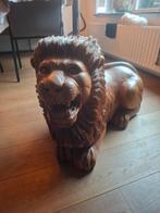 Massief Houten Leeuw Beeld, Ophalen