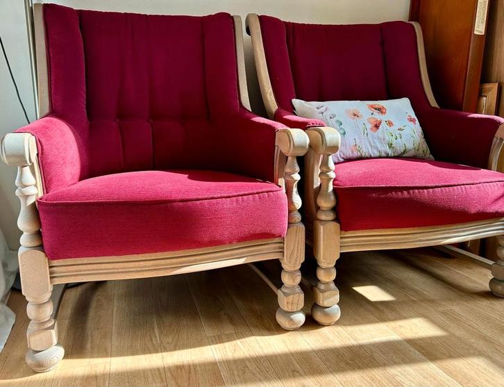 Fauteuils, Antiek en Kunst, Antiek | Meubels | Stoelen en Banken, Ophalen