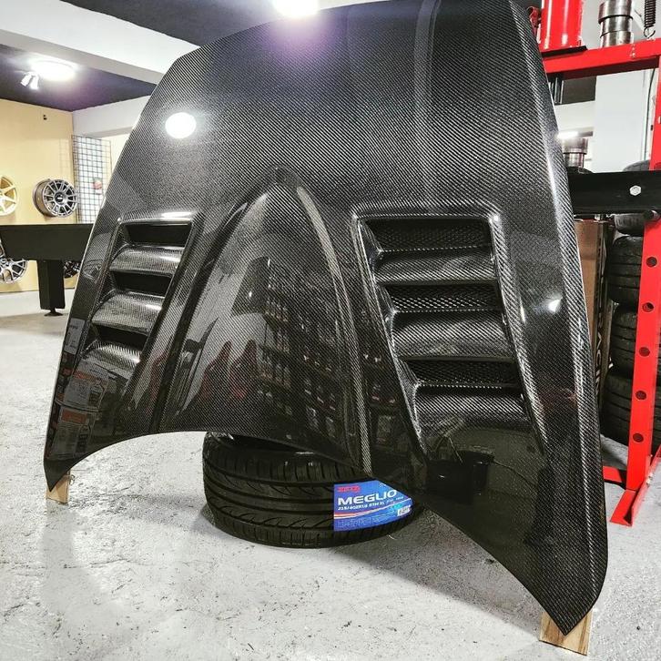 Seibon Carbon TS-Style motorkap - Mazda Rx8 Rx-8, Auto diversen, Tuning en Styling, Ophalen of Verzenden