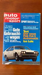Auto Motor u Sport mei 1971 Iso Lele, Ophalen of Verzenden, Gelezen, Algemeen