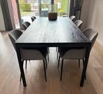 Eettafel van Kluskens uitvoering Mistral, Huis en Inrichting, Ophalen, Gebruikt, 100 tot 150 cm, 200 cm of meer