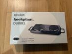 Blokker kookplaat dubbel, Ophalen, Nieuw, 3 kookzones of minder, Vrijstaand