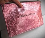 Etui~Glitter~I Dream Glitter~Tasje~Clutch~Roze Glitters, Kinderen en Baby's, Kindermode-accessoires, Ophalen of Verzenden, Zo goed als nieuw