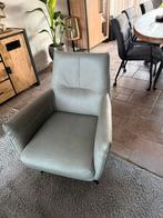 Fauteuil legergroen, Ophalen, Zo goed als nieuw, Minder dan 75 cm, 50 tot 75 cm