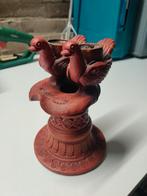 Kaarsenhouder uit Nepal, Huis en Inrichting, Woonaccessoires | Kandelaars en Kaarsen, Ophalen of Verzenden, Gebruikt