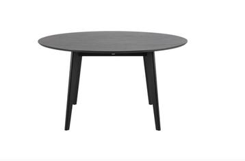 by fonQ basic Crow Eettafel 140 cm - Zwart | Van €369, nu beschikbaar voor biedingen