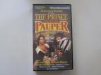 THE PRINCE AND THE PAUPER - video-vhs, Alle leeftijden, Ophalen of Verzenden, Gebruikt, Komedie