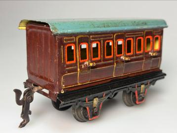 Zeldzame Marklin engelse wagon 1906 oeroud beschikbaar voor biedingen