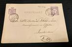 Briefkaart Heerde 1883 - Meneer Rombachs, Verzamelen, Ansichtkaarten | Nederland, Ophalen of Verzenden, Voor 1920, Gelopen, Gelderland