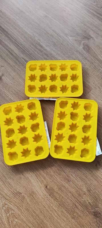 New!5€=3 IKEA Ice Cube Trays IJsblokjesvorm Shells Starfish  beschikbaar voor biedingen