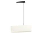 Ovale hanglamp NIEUW, Huis en Inrichting, Lampen | Hanglampen, Ophalen of Verzenden, Nieuw, Stof, 75 cm of meer