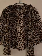 Zara panterprint broekje M, Ophalen of Verzenden, Gedragen, Maat 38/40 (M), Bruin