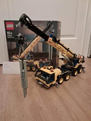 LEGO Technic 42108 Mobiele Kraan beschikbaar voor biedingen