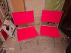 2 mooie tuin stoeltjes nieuw, Ophalen, Zo goed als nieuw