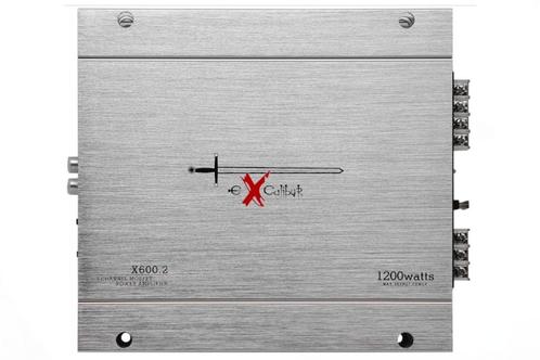 Excalibur X600.2 Brugbare 2-Kanaals Versterker (180Wrms).., Auto diversen, Autospeakers, Zo goed als nieuw, Verzenden