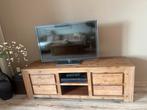 Tv meubel, Ophalen, 150 tot 200 cm, Zo goed als nieuw, Met lade(s)