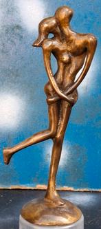Tenero d' Amore. Sculptuur. Brons. G.A. Italië.  20 cm., Ophalen