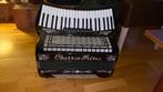 Charron Frères waaierklavier 4 korig, Muziek en Instrumenten, Accordeons, Overige merken, Zo goed als nieuw, 120-bas, Met riemen