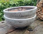 Mooie bloempotten schalen pot, Ophalen, Rond, Zo goed als nieuw, Minder dan 25 cm