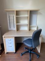 Bureau, ladenblok en opbouw, Huis en Inrichting, Bureaus, Ophalen, Zo goed als nieuw, Bureau