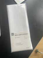 2 persoons katoenen lakens nieuw nog in verpakking, Ophalen, Nieuw, Tweepersoons, Wit