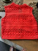 River Island Rode Top - Maat 34, Ophalen of Verzenden, Zo goed als nieuw, Zonder mouw, Maat 34 (XS) of kleiner