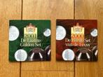 Gulden setjes 2000 & 2001, Postzegels en Munten, Munten | Nederland, Ophalen of Verzenden, Koningin Beatrix